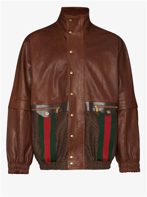 gucci technical jackets for men|gucci jacket sale men.